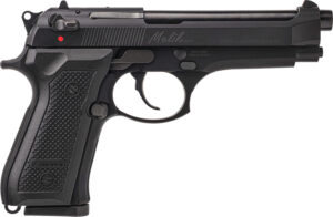 Derya Firearms 15LMELIK9TR Melik 9mm Luger 15+1 4.90" Black Melonite Steel Barrel, Black Melonite Serrated Steel Slide, Black Aluminum Frame, Black Polymer Grip