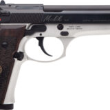 Derya Firearms 10LTTMELIK9TR Melik  9mm Luger 10+1 4.90" Black Melonite Steel Barrel, Black Melonite Serrated Steel Slide, Silver Anodized Aluminum Frame, Dark Walnut Grip