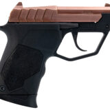 Taurus 1-22TUC13RG 22TUC  Micro-Compact Frame 22 LR 9+1 2.50" Polished Rose Gold PVD Steel Tip-Up Barrel, Rose Gold PVD Serrated Stainless Steel Slide, Black Polymer Frame, Black Polymer Grip