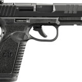 FN 66101763Micro-Compact Frame 9mm  Luger 10+1 3.80" Black Target Crown Steel Barrel, Black PVD Optic Cut/Serrated Stainless Steel Slide & Polymer Frame w/Picatinny Rail Interchangeable Backstrap Grip