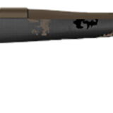 Fierce Firearms TWTROG300PRC20BT Twisted TI Rogue 300 PRC 20" Black Cerakote Steel Threaded Barrel, Black Cerakote Drilled & Tapped Titanium Receiver, LR Negative Comb Trophy Camo Carbon Fiber Stock