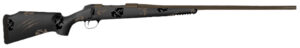 Fierce Firearms TWTROG300PRC20BT Twisted TI Rogue 300 PRC 20" Black Cerakote Steel Threaded Barrel, Black Cerakote Drilled & Tapped Titanium Receiver, LR Negative Comb Trophy Camo Carbon Fiber Stock