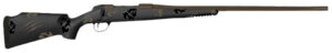 Fierce Firearms TWTROG7PRC22BT Twisted TI Rogue 7mm PRC 22" Black Cerakote Steel Threaded Barrel, Black Cerakote Drilled & Tapped Titanium Receiver, LR Negative Comb Trophy Camo Carbon Fiber Stock