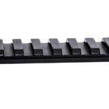Weatherby P00252705 Picatinny Rail Black Hardcoat Anodized Alloy Fits Weatherby Mark V Magnum 9-Lug Action