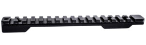 Weatherby P00252706 Picatinny Rail Black Hardcoat Anodized Alloy Weatherby Mark V Standard 6-Lug Action