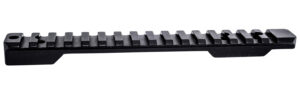 Weatherby PL0252150 Picatinny Rail Peak 44 Black Weatherby Mark V Picatinny Rail/Weaver Mount Long Action