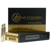 Weatherby BRASS257CT50 Select Plus Unprimed Cases 257 Wthby Mag Rifle Brass 50/Box