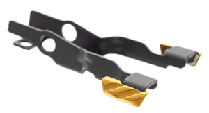 Tyrant CNC TD320SCLGOLD Extended Slide Catch Lever 9mm/40 S&W Sig P320 Gold Aluminum/Steel