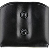Galco DMC22B DMC Mag Carrier Double Black Leather Belt Loop Belts 1.50-1.75" Wide Compatible w/ Glock 35 Ambidextrous Hand