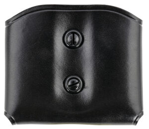 Galco DMC22B DMC Mag Carrier Double Black Leather Belt Loop Belts 1.50-1.75" Wide Compatible w/ Glock 35 Ambidextrous Hand
