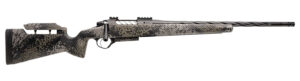 Seekins Precision 0011710257-F Havak PH3 7mm Rem Mag 26" Black Fluted Threaded Barrel, Black Picatinny Rail Steel Receiver, Adj Cheek Riser Mountain Shadow Synthetic Stock