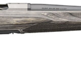 Browning 036092282 X-Bolt 2 Hunter Full Size 6.5 Creedmoor 4+1 22" Matte Blued Threaded Sporter Barrel, Drilled & Tapped Stainless Steel Receiver, Fixed Gray Laminate Stock, Radial Muzzle Brake