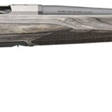 Browning 036092227 X-Bolt 2 Hunter Full Size 7mm Rem Mag 3+1 26" Matte Blued Threaded Sporter Barrel, Drilled & Tapped Stainless Steel Receiver, Fixed Gray Laminate Stock, Radial Muzzle Brake