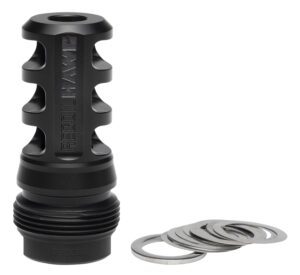 Browning 001293093 Xeno Recoil Hawg Black Matte Stainless Steel M13x0.75 Threads 2.20" OAL