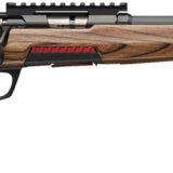 Winchester Repeating Arms 525228102 Xpert Target 22 LR 10+1 18" Matte Black Threaded Bull Barrel, Matte Black Picatinny Rail Steel Receiver, Brown Adj Comb & LOP Thumbhole Laminate Stock
