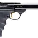 Browning 051407490 Buck Mark Standard *CA Compliant 22 LR 10+1 5.50" Slab Side Barrel, Matte Black Serrated Steel Slide & Aluminum Frame, Black Overmolded Grips
