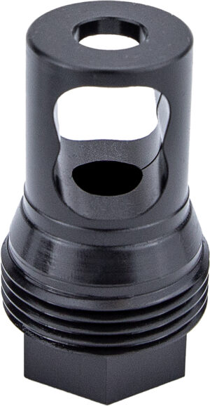 Kgm Suppressors A-TMB50-S-2 R50T Taper Muzzle Brake Black Nitride Steel 7/8"x14 Threads