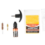 Tapco TAP22080 Handgun Cleaning Kit 38/357/9mm Handgun Black