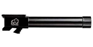 Tapco TAP22002 Glock 9mm Luger Threaded Black Nitride Stainless Steel, Fits Glock 19 Gen1-3