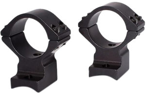 Talley 94X719 Scope Mount/Ring Combo Black Anodized Aluminum 1" Tube, Savage (8-40) Round Receiver w/Accutrigger, Medium Rings