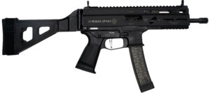 Grand Power 850003223117 Stribog SP9A3 9mm Luger 30+1 Black SB Tactical Brace