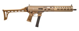 Grand Power 810091158029 Stribog SP9A3G 9mm Luger 16" Black Barrel, Flat Dark Earth Receiver, Polymer Stock & Grip
