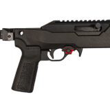 Franklin Armory 0230000BLK F22 22 LR 10+1 8" Black Threaded Barrel, Black Aluminum Receiver w/Picatinny Rail, SB Tactical 1913 Brace