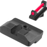 TruGlo TGTG132CZ1 Fiber-Optic Pro Red Fiber Optic Front/Blacked Rear/Black Frame Fits CZ SP