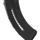 Leapers RBTAKM30   30rd Windowed 7.62x39mm Black Polymer/Steel