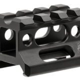 Leapers MTRSX8S Picatinny Riser  Matte Black Anodized Aluminum Picatinny Mount