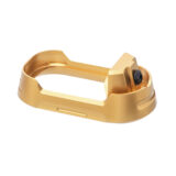 Tyrant CNC TDG19G34MWGLDBLKSRW Magwell Fits Glock 19 Gen 3-4 Gold Aluminum