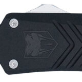 CobraTec Knives MBLKFSXGEN3TNS FS-X Gen III Medium 3" OTF Tanto Plain Stonewashed D2 Steel Blade, 4.68" Aluminum Handle