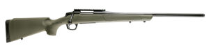 CVA CR3900G Cascade 243 Win 4+1 22" Graphite Black Cerakote Threaded Barrel, Graphite Black Cerakote Picatinny Rail Steel Receiver, OD Green Synthetic Stock