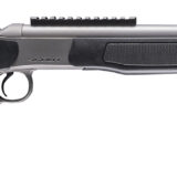 CVA CR4445S Scout Takedown 444 Marlin 1rd 22" Stainless Fluted Threaded Barrel, Stainless Steel Receiver w/Picatinny Rail, Adj Comb & LOP Black Synthetic Stock