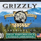 Grizzly Ammo GC38SP+P9 38Special+P 148gr Full Metal Jacket Flat Point 20 Per Box/10 Case