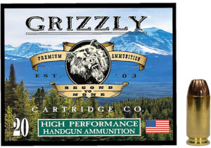 Grizzly Ammo GC4SW1   40S&W 200gr Jacketed Hollow Point 20 Per Box/10 Case