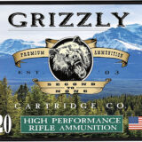 Grizzly Ammo GC45/70+P10 45-70Gov+P 525gr Full Metal Jacket Flat Point 20 Per Box/10 Case