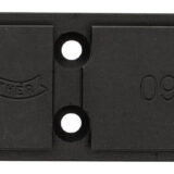 Walther Arms 5136208 Optic Plate Black Steel Fits Walther PDP 2.0