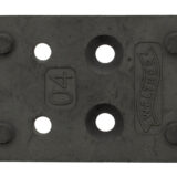 Walther Arms 5136212 Optic Plate Black Steel Fits Walther PDP 2.0