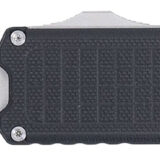 CobraTec Knives CTRNGBLKDNS Ranger 3.25" OTF Plain Stonewashed D2 Steel Blade, 4.75" Black Textured G10 Scales Handle