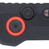 CobraTec Knives CTIFRBLK Inferno 3.50" OTF Tanto Plain Black TiCN D2 Steel Blade, 4.75" Black Textured Handle