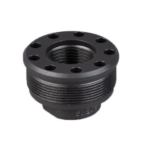 SilencerCo AC837 Alpha Direct Thread Mount Fits M18X1 Matte Black