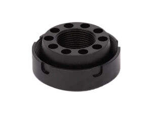 SilencerCo AC4741 Charlie Direct Thread Mount Fits 11/16"x24 Stainless Steel Oxide Black