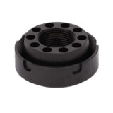 SilencerCo AC4745 Charlie Direct Thread Mount Fits M13x0.75 Stainless Steel Oxide Black