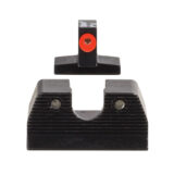 Trijicon 600891 HD XR Night Sight Set Green Tritium/Orange Outline Front, Green Tritium Rear, Black Frame, Fits FN FNP/FNX