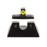 Trijicon 600895 HD XR Night Sight Set Green Tritium/Yellow Outline Front, Green Tritium Rear, Black Frame, Fits H&K VP9/45C/45C Tactical/P30/P30L/P30SK