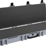 Pelican VCV8000000GRY Vault Double Rifle Case 53" Gray Polyethylene Foam Weather Resistant