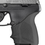 Hogue 18130 Grip Sleeve Handall Beavertail Black Rubber