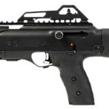 Hi-Point 4595PBRACE 4595P  45 ACP 9+1 14.95" Black Threaded Barrel, Black Powdercoat Polymer Receiver w/Picatinny Rail, Picatinny Rail Forend, Black Pistol Brace, Black Plastic Grip