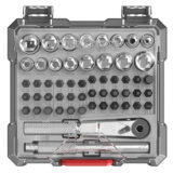Real Avid AVX3SGBS52 X3 Driver Socket/Gunsmithing Bit Set Black/Gray 52 Pieces